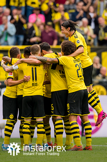 Borussia Dortmund FC: socio de InstaForex del club de 2019 a 2022